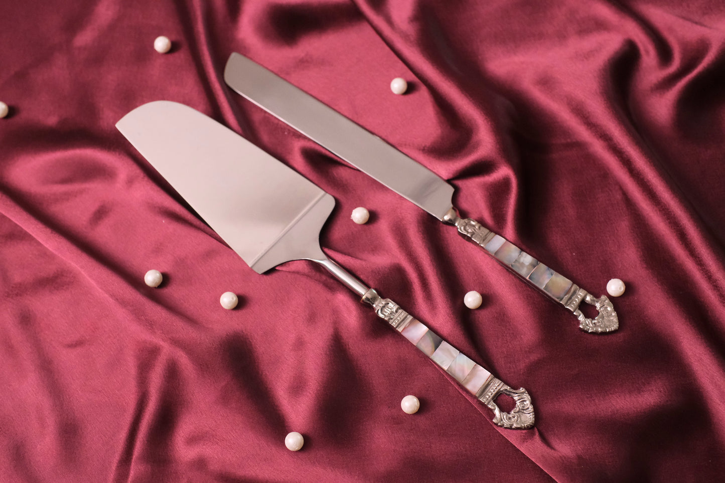 Mother of Pearl Cake Set