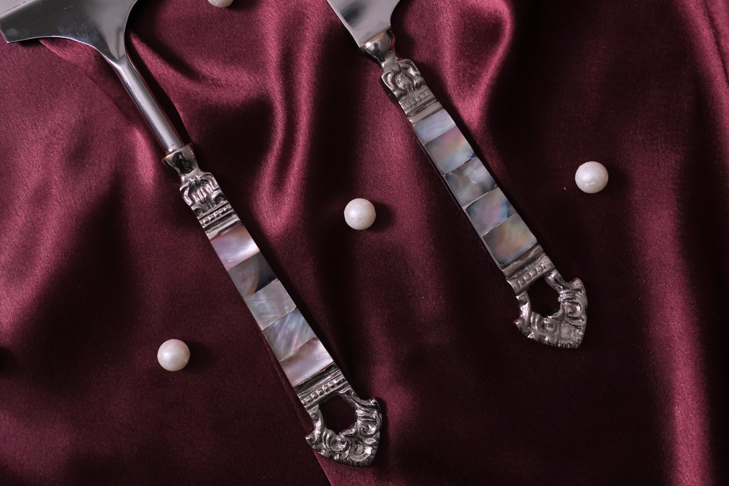 Mother of Pearl Cake Set