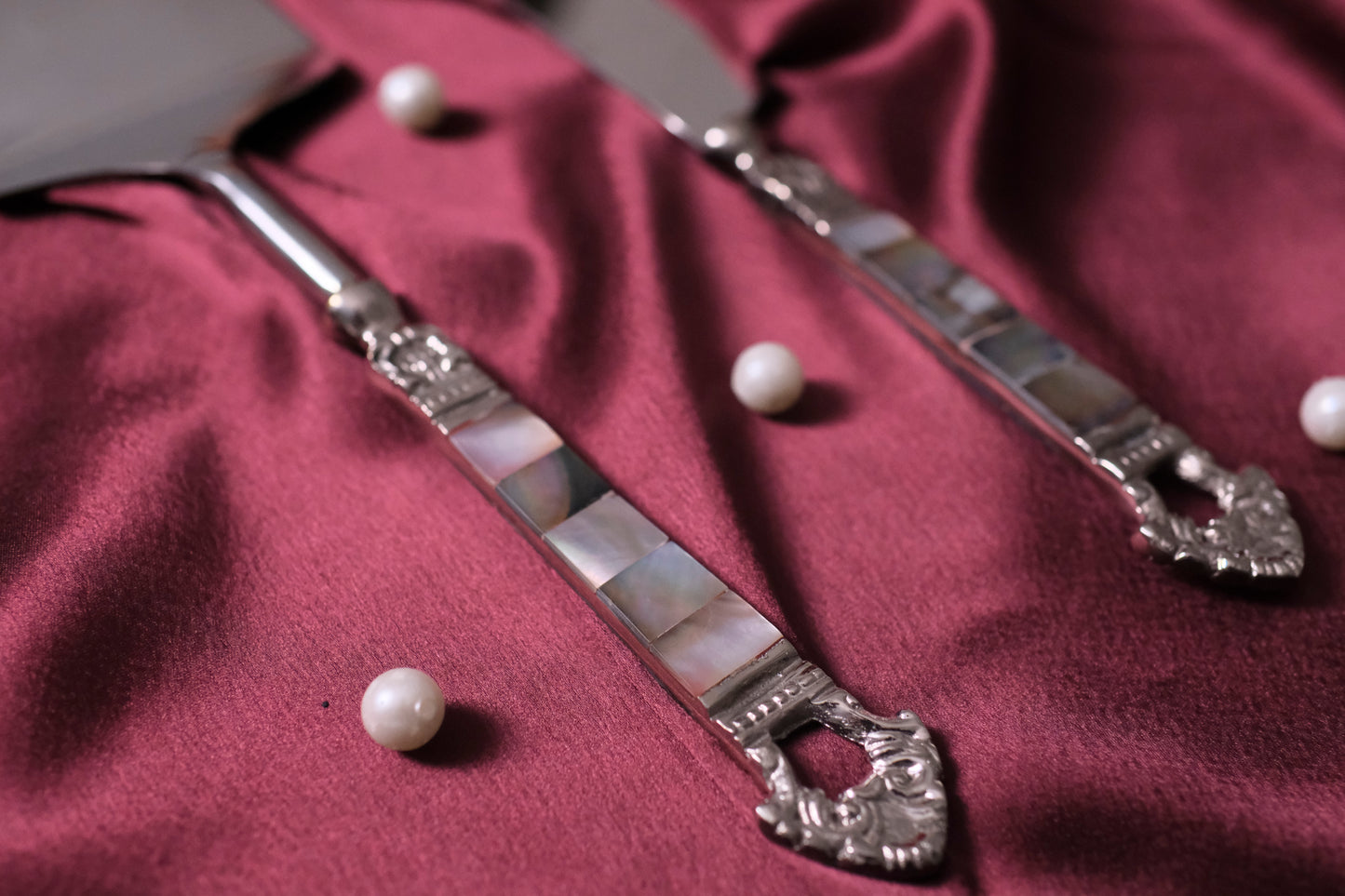 Mother of Pearl Cake Set